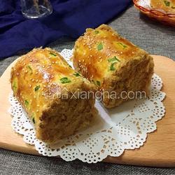 肉松葱花面包卷的做法 菜谱 香哈网