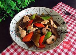 海带炒肉片的做法图解6