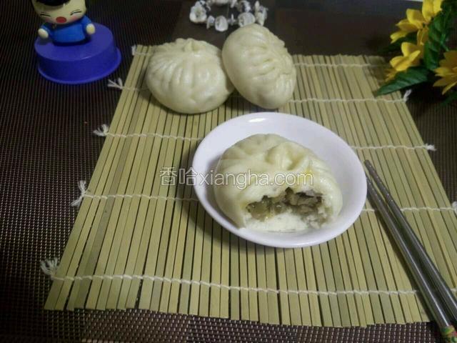 茄子青椒包子
