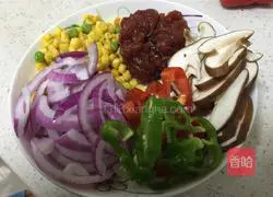 Homemade beef pizza recipe 3