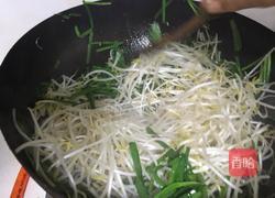 韭菜炒豆芽的做法图解5