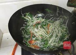 韭菜炒豆芽的做法图解8
