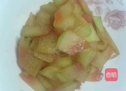 炒西瓜皮的做法图解6