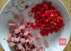辣椒火腿鸡蛋饼的做法图解1