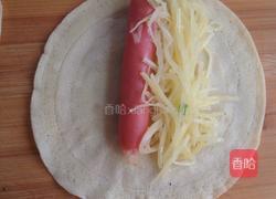 香肠土豆丝卷饼的做法图解16