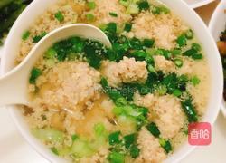 手工肉丸汤(儿童餐)的做法图解4