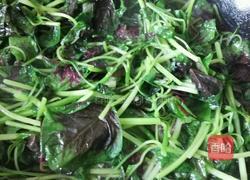 蒜泥炒红苋菜的做法图解7