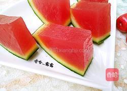 仿真西瓜冻的做法图解12