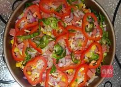 新奥尔良烤肉披萨的做法图解6