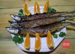 风味秋刀鱼的做法图解8