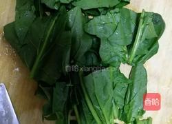 菠菜猪肝汤的做法图解1