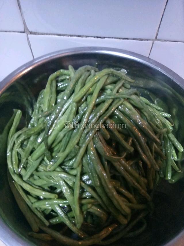 炸软，控干油