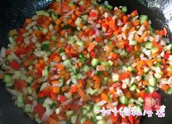 七彩炒饭的做法图解2