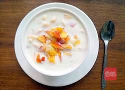 油桃玉米片酸奶的做法图解6