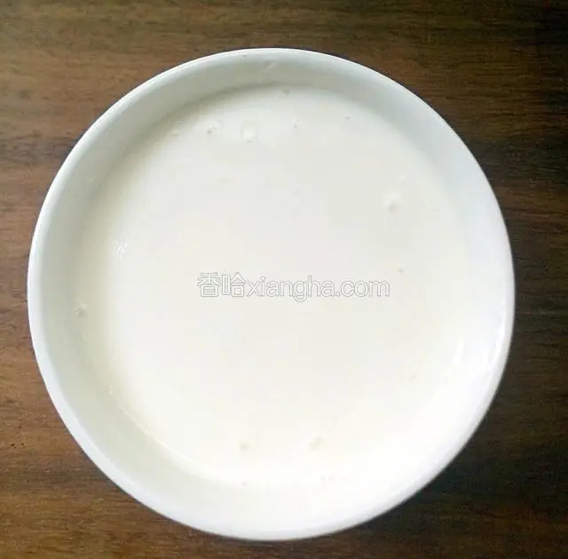 准备一碗酸奶