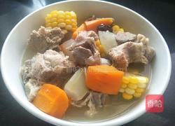 排骨玉米胡萝卜冬瓜汤的做法图解7