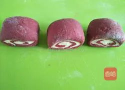 Illustration of two-color steamed buns 13