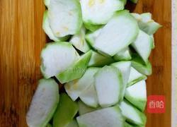 虾仁瘦肉炒丝瓜的做法图解3