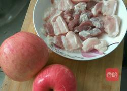 苹果酿肉的做法图解1