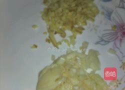 卢笋炒火腿丁的做法图解3