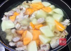 奶香咖喱排骨虾的做法图解7