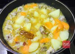 奶香咖喱排骨虾的做法图解8