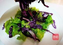 青岛#紫甘蓝西兰花混合沙拉#年夜饭#的做法图解4