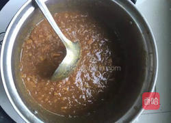 桃胶皂角米红薯燕窝羹的做法图解5