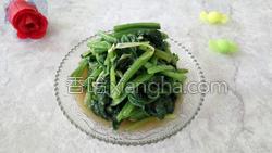 凉拌菠菜的做法图解12