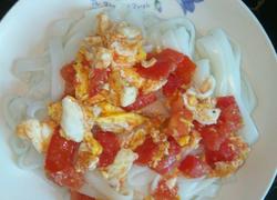 番茄炒鸡蛋拌粉