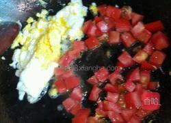 番茄炒鸡蛋拌粉的做法图解4