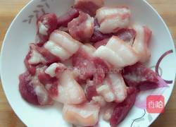 黄豆酿肉的做法图解2