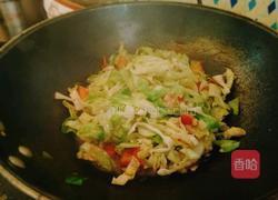 西红柿圆白菜的做法图解4