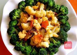 素炒双花的做法图解9