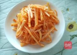 拌芥梗的做法图解1