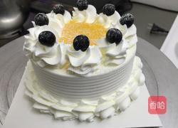 蓝莓水果蛋糕的做法图解9