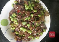 毛豆炒牛肉的做法图解7