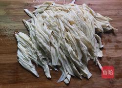 素炒腐竹的做法图解2