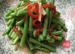 蒜香豆角的做法图解7