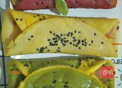 蔬果泥宝宝版煎饼果子的做法图解11