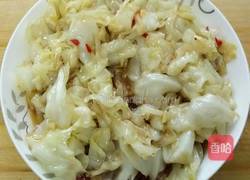 素炒圆包菜的做法图解4