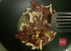 白玉菇炒牛柳的做法图解6