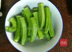秘制蚝油秋葵的做法图解5