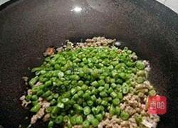 豆角肉末的做法图解3