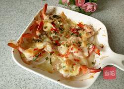 扇贝芝士虾的做法图解8