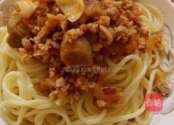 最简单的肉酱意大利面的做法图解9