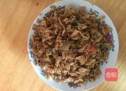 炒萝卜干的做法图解4