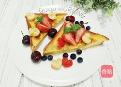 蜂蜜水果西多士的做法图解6