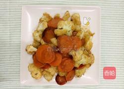 花菜炒胡萝卜的做法图解8