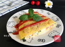 鹅蛋包饭的做法图解13